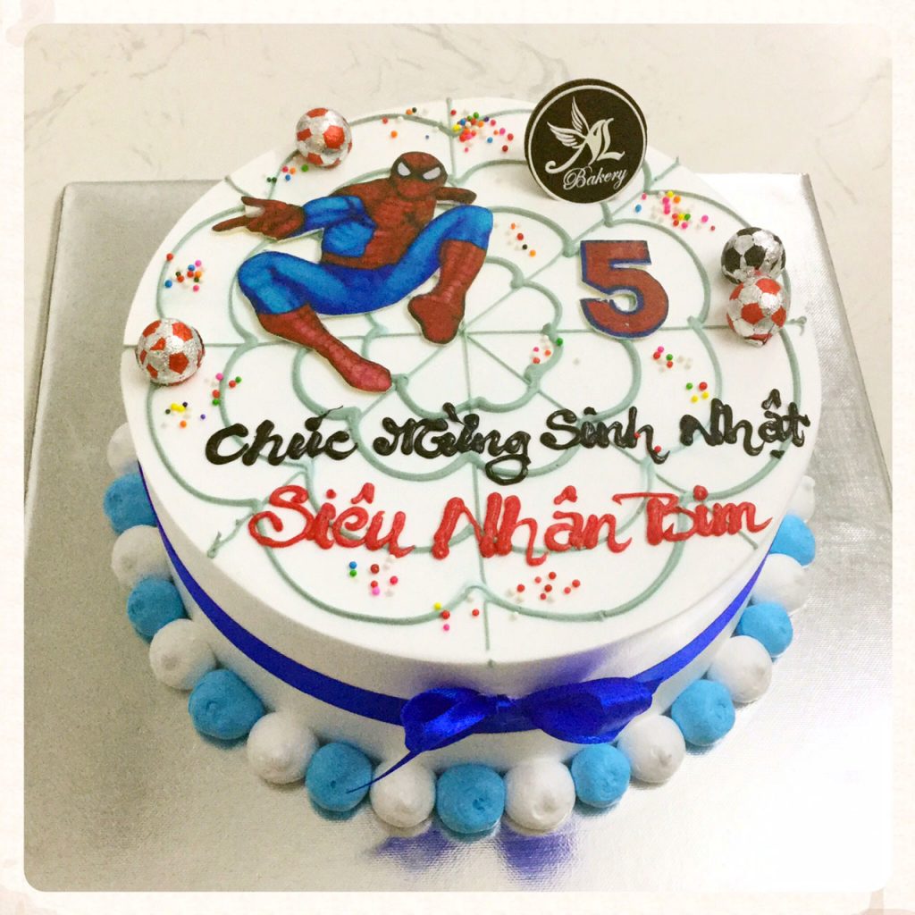 30+ mẫu bánh sinh nhật siêu nhân nhện đẹp cho bé yêu của bạn