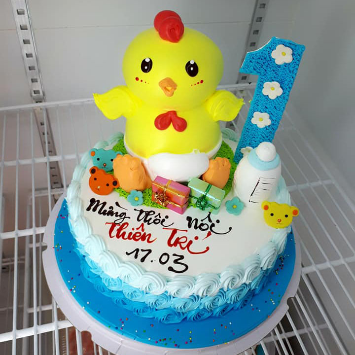 12 mẫu bánh gato đẹp sinh nhật hình con gà, tuổi gà, tuổi Dậu cho bé trai bé  gái 2018 siêu hot !!!! | Nhận đặt bánh sinh nhật, bánh in ảnh,