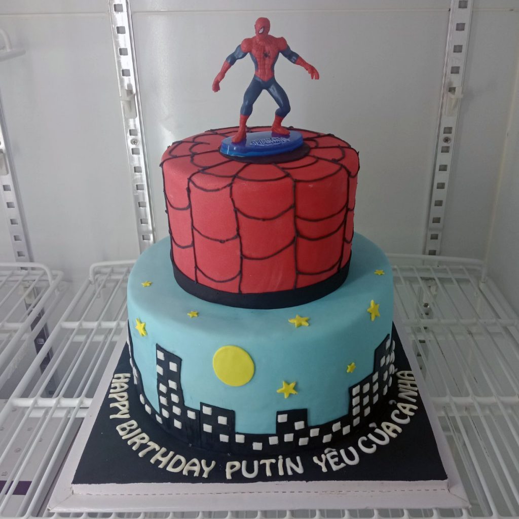 25 mẫu bánh sinh nhật người nhện siêu đẹp làm quà tặng bé trai