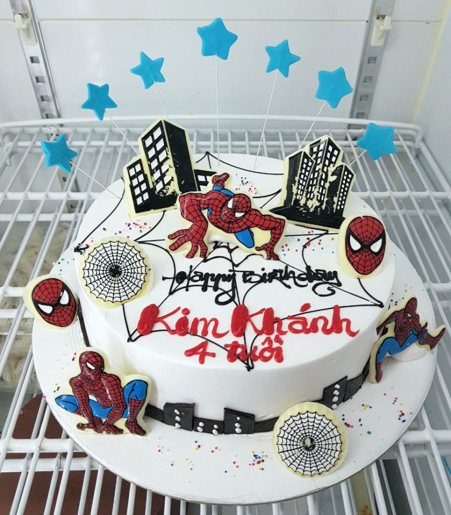Khám phá 71+ mẫu bánh sinh nhật hình siêu nhân nhện siêu hot - Tin Học Vui