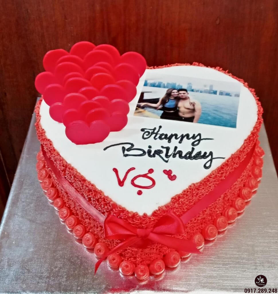 Bánh sinh nhật hai vợ chồng đẹp tan chảy tặng chồng đẹp nhất cho ngày lãng  mạn 7626 - Bánh sinh nhật, kỷ niệm