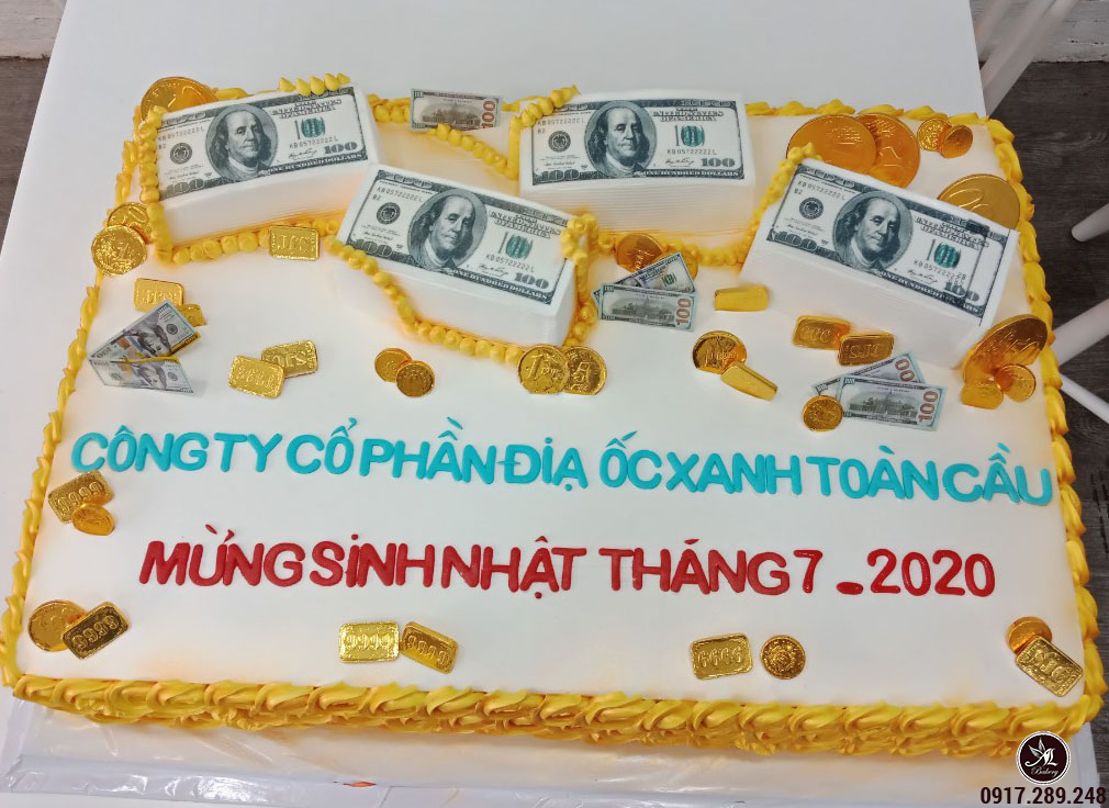 Túi 100 tờ tiền đô la giấy trang trí bánh sinh nhật tiền giấy trang trí   Shopee Việt Nam