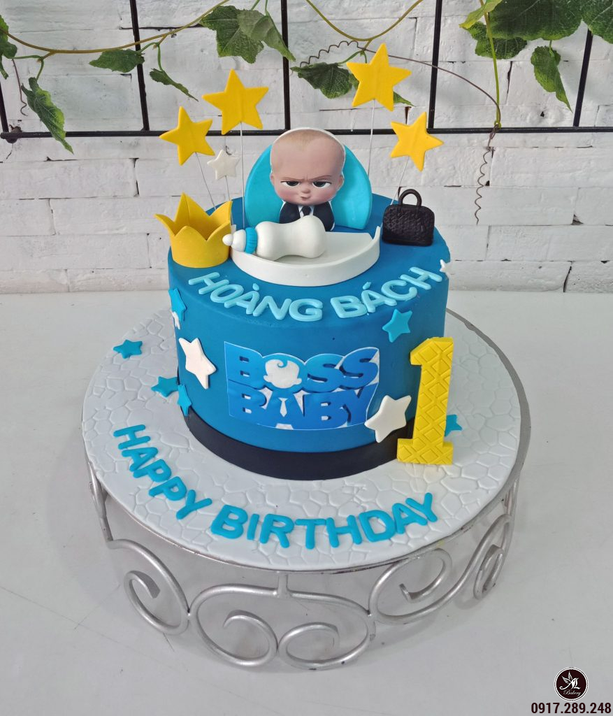 Bánh sinh nhật cho bé trai