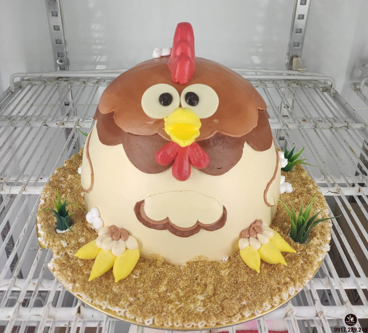 Bánh sinh nhật tạo hình gà con CO-0922 - Cake Ocean